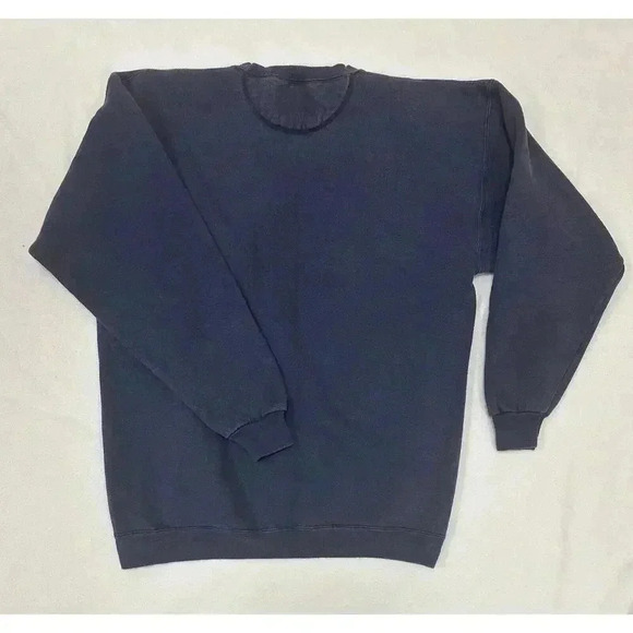 Vintage Nantucket Crewneck Santee Heavyweight Sweatshirt Blue L Thick Retro Y2K - Picture 4 of 5